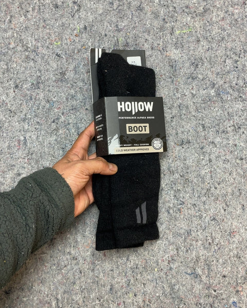 Hollow Performance Alpaca Boot Socks, Size L