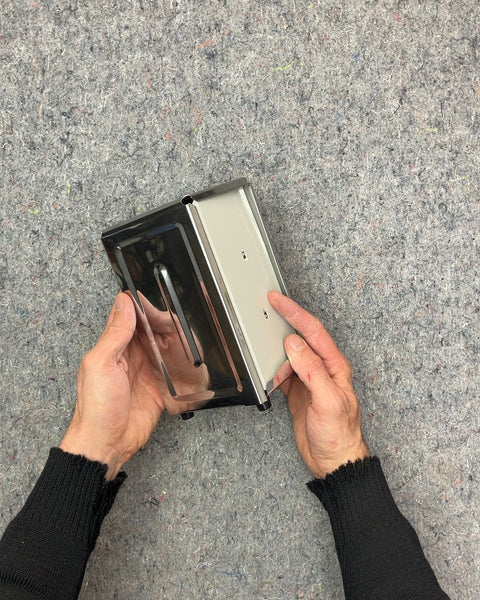 Silver Metal Napkin Dispenser