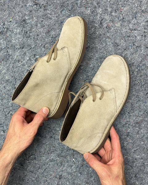 Like New Clarks Desert Boots, Size US 9W or EU 40