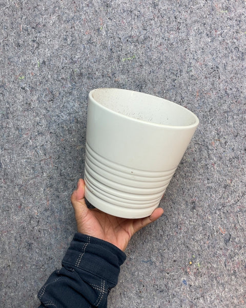 Ikea Ceramic Planter Pot, 6.5x6.5"