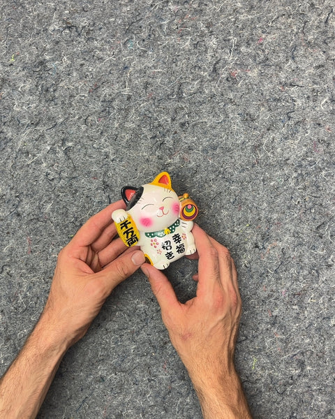 Japanese Maneki Neko Ceramic Piggy Bank
