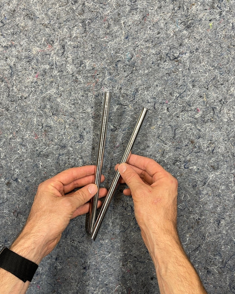 Pretty Big Reusable Metal Drinking Straws