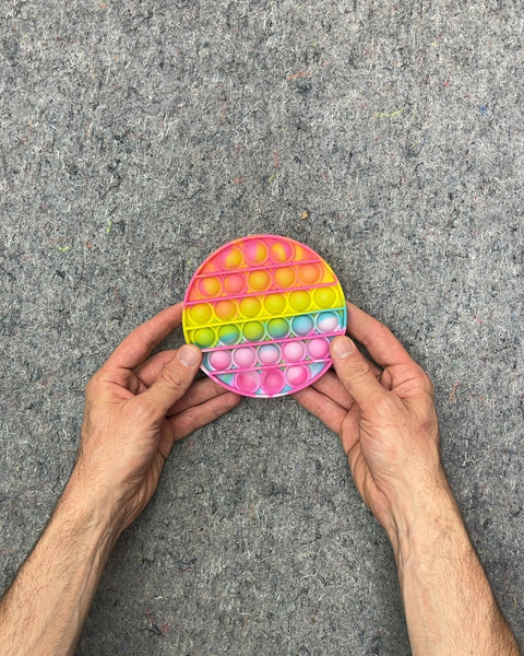 Rainbow Circle Pop It Fidget Toy