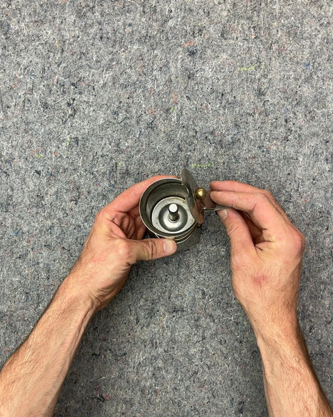 Small Vev Viganò "Vespress Oro" Moka Pot