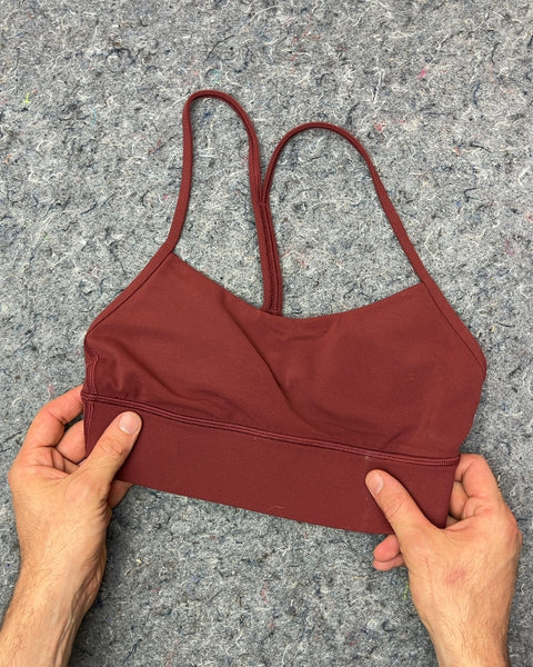 Lululemon Red Sports Bra, Size 6