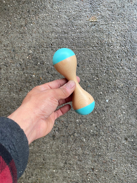 Wood Baby Rattle