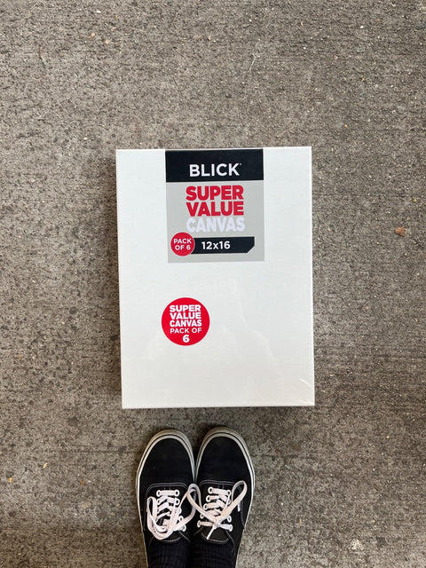 6 Blick Canvas Pack, 12x16"