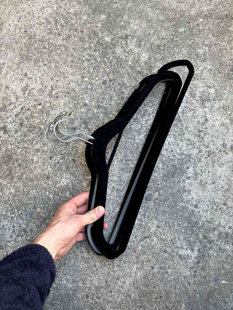 6 Velvet Hangers