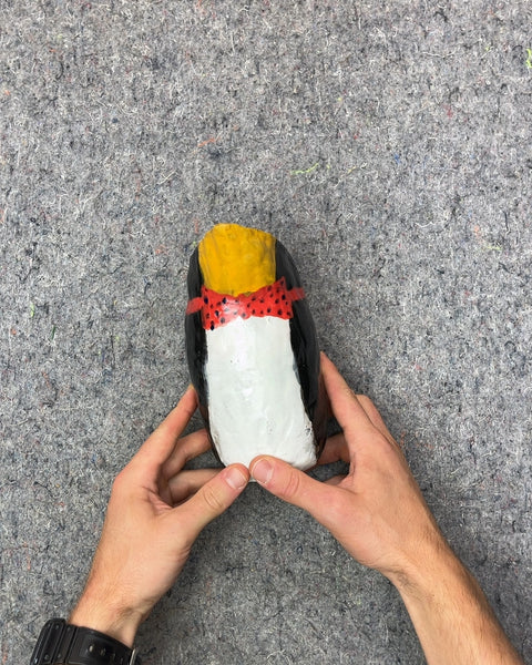 Penguin Shaped Ceramic Pitcher