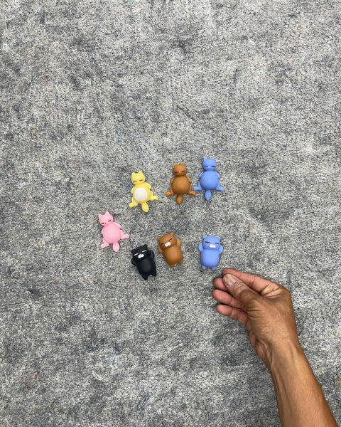 Squishy Miniature Cat Figurines