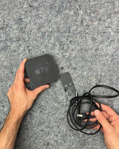 Apple TV 4K with Remote and Power Cable, Turns On But Untested Otherwise