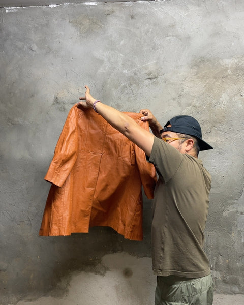 Genuine Leather Jacket, Size 7