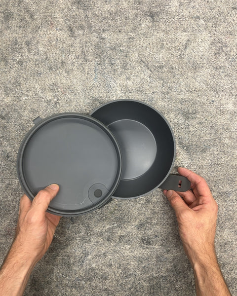 W&P Porter Reusable Lunch Bowl in Charcoal Grey