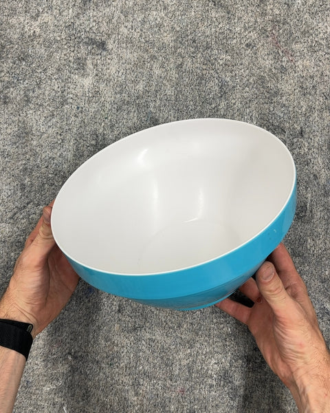 Blue and White Serving Bowl, 10"