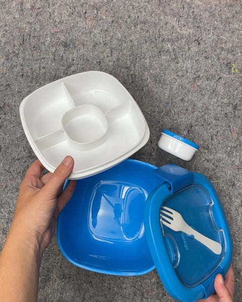 Bentgo Blue Lunch Box with Fork