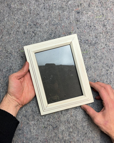 White Wood Picture Frame, 7x9"