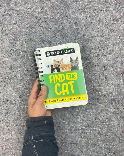 Brain Games Find the Cat Book