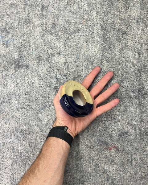 Ceramic Donut Shaped Vase Opened At The Bottom So Better For A Dry Flower