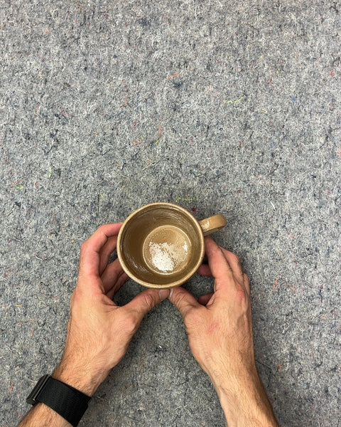 Cute Two-Tone Ceramic Mug