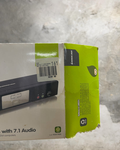 IOGEAR 2-Port Dual-Link DVI KVMP Switch (GCS1782G), Untested