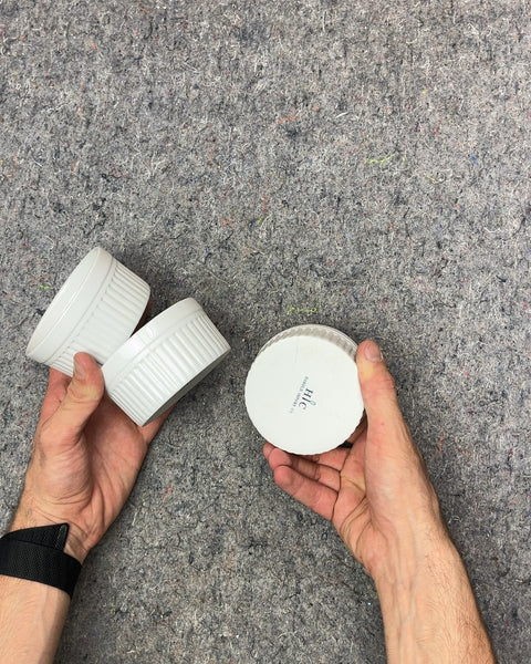 Another Set of 3 White Ceramic Ramekins From Harold Import Co.