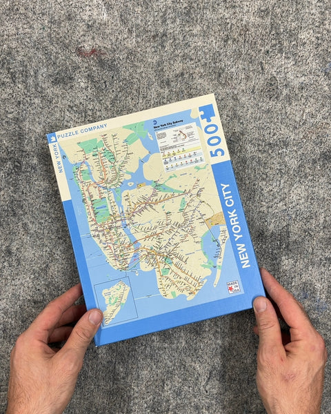 New York City Subway Map 500 Piece Puzzle