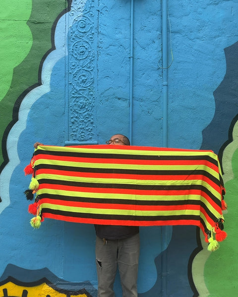 Vintage Mexican Rebozo Shawl