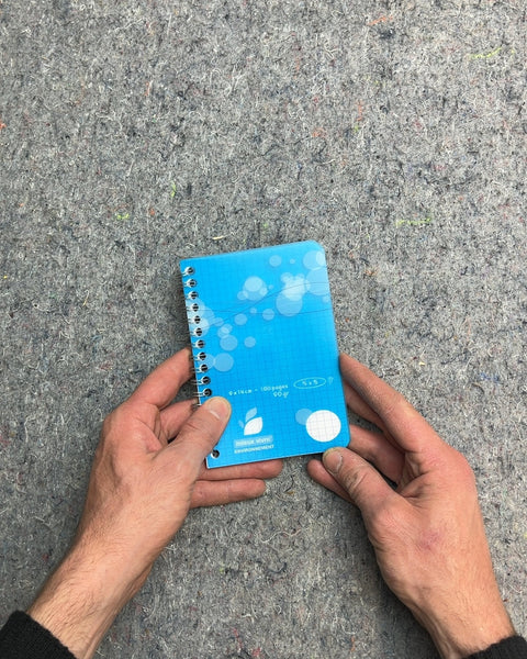 Small Blue Spiral Notebook To Write All Your Secret