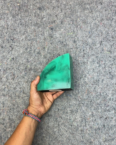 Green Marble Resin Bookend