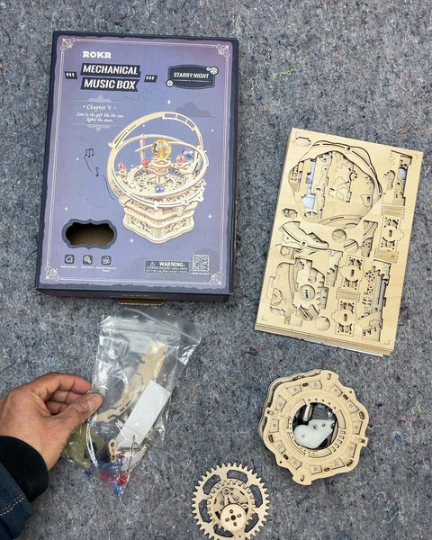 ROKR Starry Night Mechanical Music Puzzle