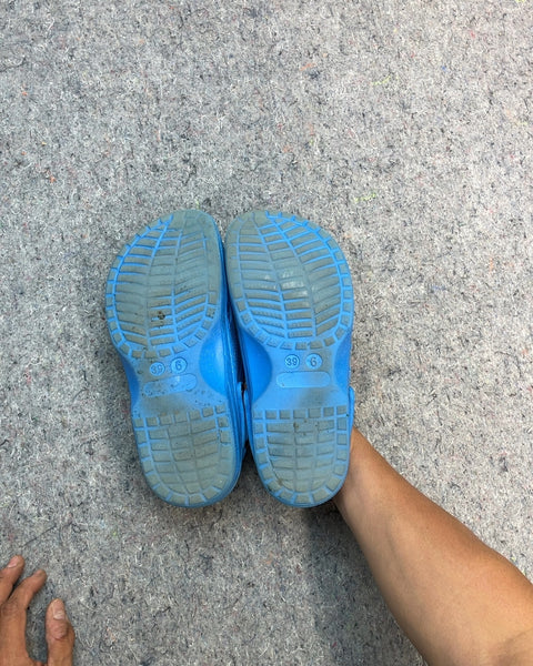 Glitter Foam Slides That Look Just Like Crocs, Sz 39