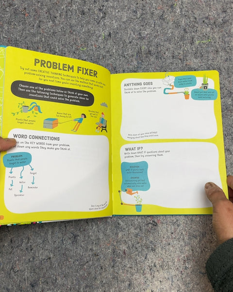 Usborne STEAM Inventions Scribble Book