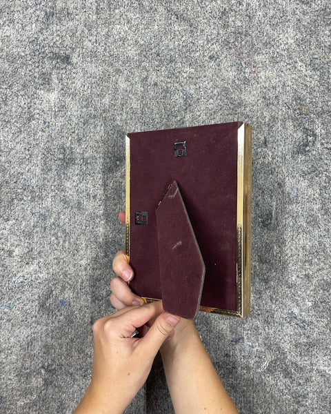 Gold Oval Picture Frame, 5 x 7 in