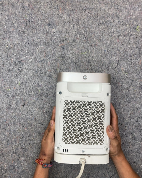Oscillating Electric Heater & Fan