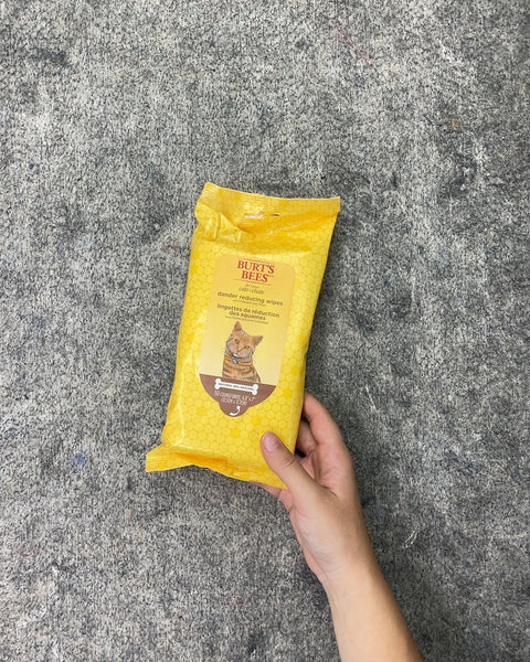 Burt's Bees Dander Reducing Wipes for Cats