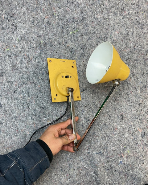Benson Yellow Adjustable Desk Lamp