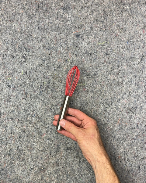 Cute Red Silicone Whisk