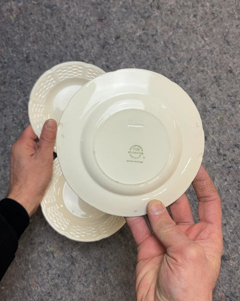 Wedgwood Jasper Motif Small Plates, Set of 3