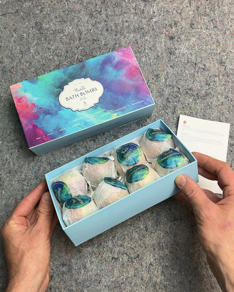 Handmade Bath Bombs Gift Set