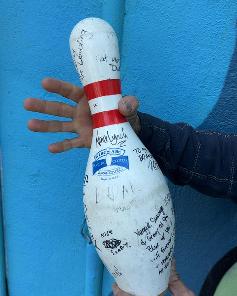 Signed Bowling Pin!