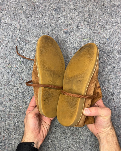 Clarks Desert Boot Suede Shoes, Size EU 37