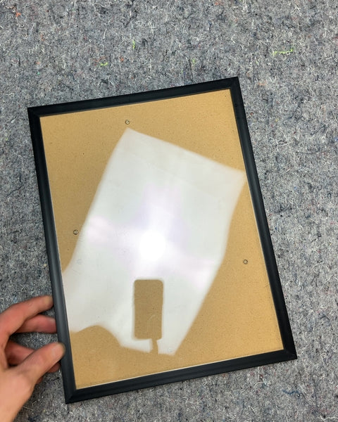 Black Picture Frame, 9.5x12"