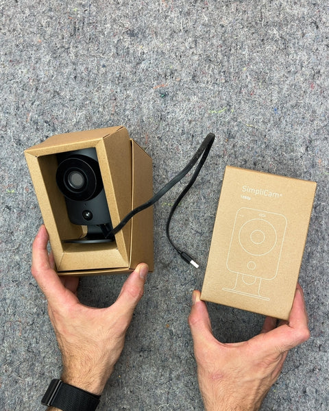 SimpliCam 1080p Security Camera, Turns On Untested Otherwise