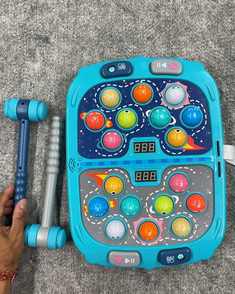 Whack-A-Mole Game with Two Hammers