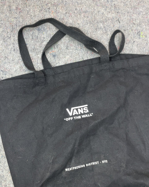 Vans Off The Wall Meatpacking District NYC Black Tote Bag