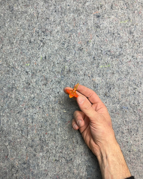 Cute Orange Spinning Top