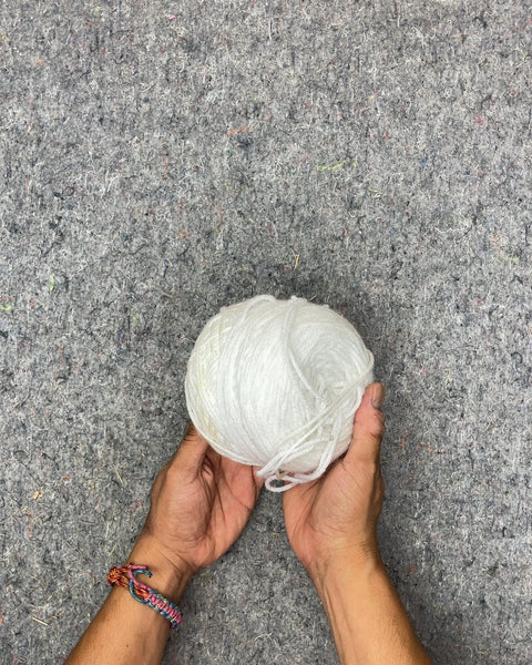 White Yarn Ball