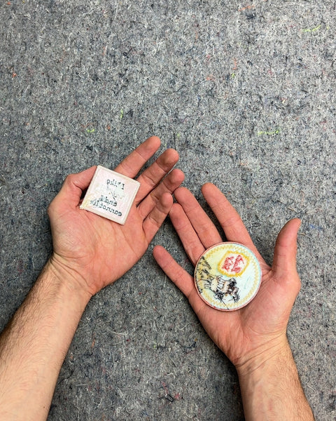 Two Embroidered Patches