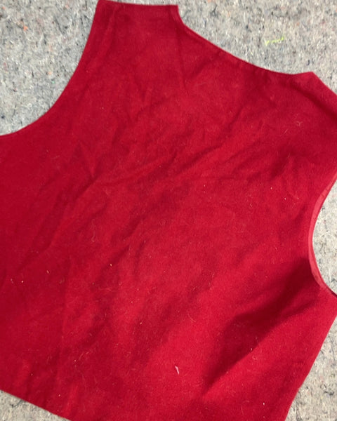 Talbots Floral Embroidered Vest, Size S