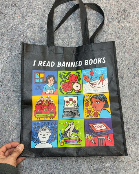 I Read Banned Books Tote Bag